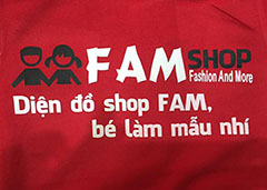 In áo phông Fam Shop