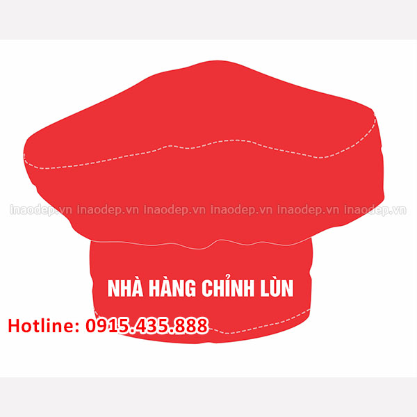 In mũ bếp nhà hàng Chỉnh Lùn