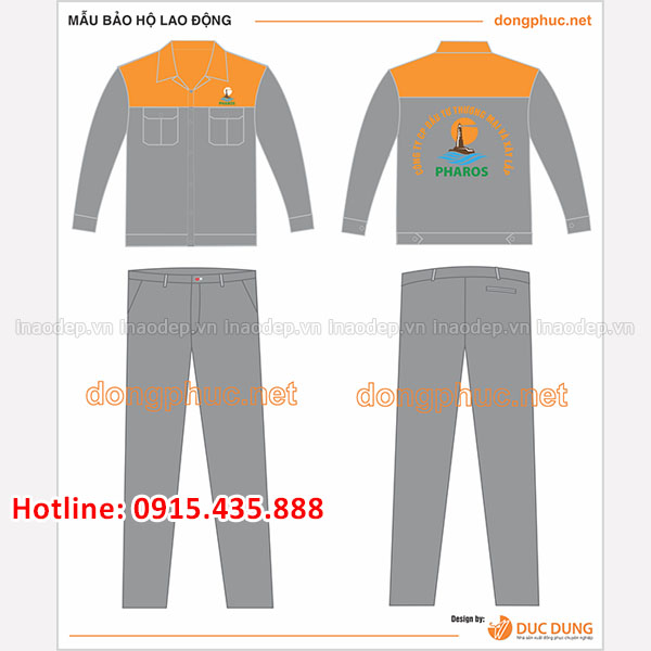 In Bảo hộ lao động công ty Pharos