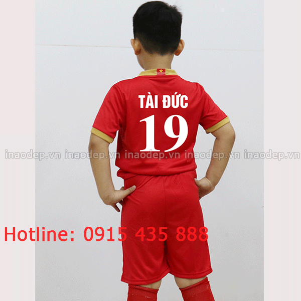 In áo bóng đá Tài Đức