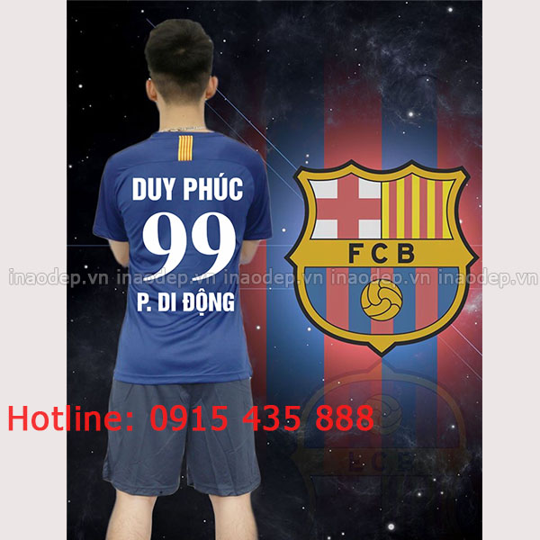 In áo bóng đá FC Duy Phúc P.Di Động