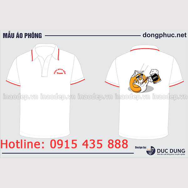 In áo Team Nhậu quen mồm