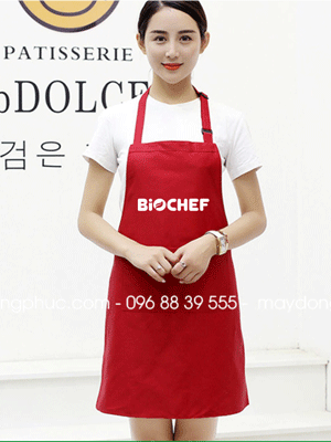 In tạp dề Nhà hàng BIOCHEF