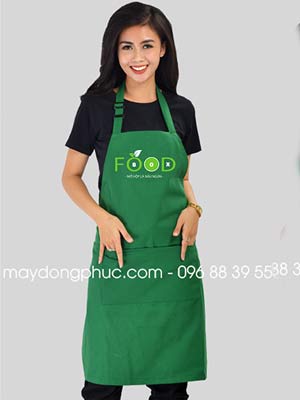 In tạp dề cửa hàng Foodbox