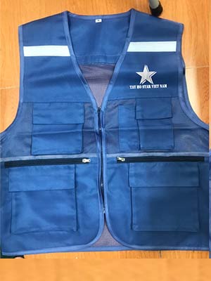 In áo gile đồng phục công ty Tây Hồ Star Việt Nam