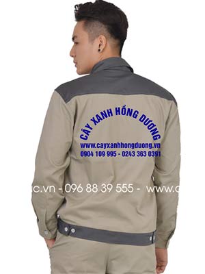 In áo bảo hộ Cây xanh Hồng Dương