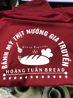 In áo phông Quán bánh mỳ Hoàng Tuấn