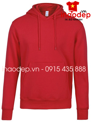 Áo nỉ Hoodie màu đỏ