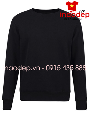 Áo sweater (Áo nỉ sweater) màu đen