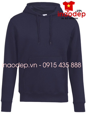 Áo nỉ Hoodie màu xanh đen