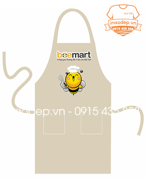 In tạp dề Siêu thị Beemart