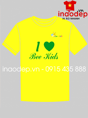 In áo phông Trường Mầm non Bé Ong Bee Kids