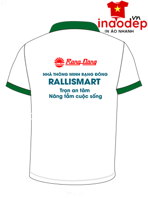 In áo phông Nhà thông minh Rạng Đông RalliSmart