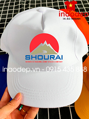 In mũ lưỡi trai Công ty Shourai