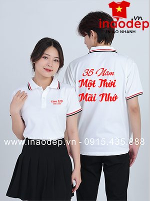 In áo Lớp 12D kỉ niệm 35 năm Một thời mãi nhớ