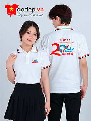In áo Lớp A2 Trường THPT Hưng Nhân niên khóa 2002-2005 - 20 năm Ngày trở về 