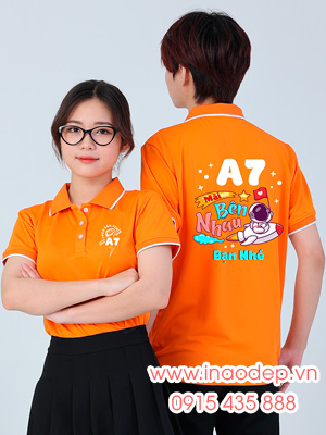 In áo Lớp A7 THCS Văn Yên 2024-2028 - Mãi bên nhau bạn nhé
