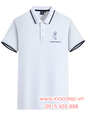 In áo phông đồng phục Ms.Rose English