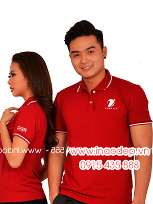 In áo phông đồng phục VNPT-IT