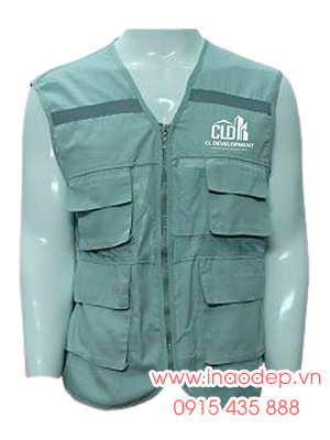 In áo gile Công ty CL Development