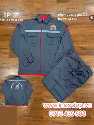 In đồng phục bảo hộ Công ty TNHH Đầu tư và phát triển gỗ Nam Cường