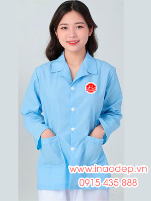 In đồng phục công nhân Công ty TNHH TM Thực phẩm Phương Huyền