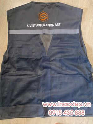 In áo gile Công ty S.Viet Application Art