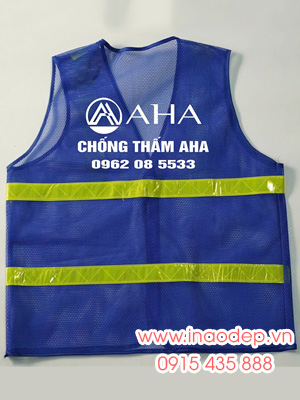 In áo gile lưới Công ty chống thấm AHA