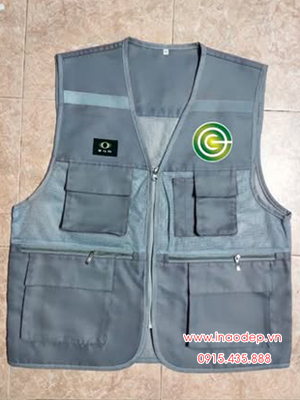 In áo gile đồng phục Công ty EC-TECH
