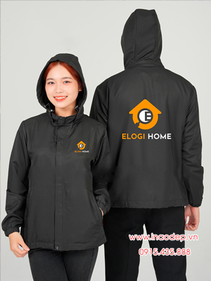 In áo gió đồng phục ELOGI HOME