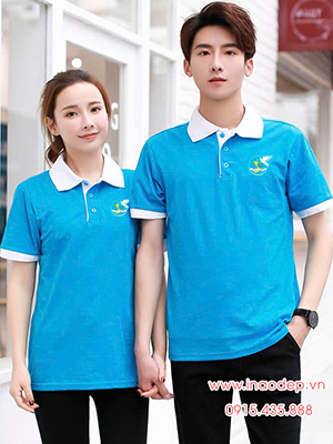 Áo polo in logo Hội Phụ Nữ