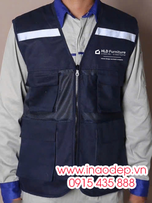 In áo gile Công ty HLD Furniture