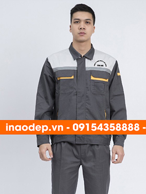 In đồng phục bảo hộ Công ty TNHH DVTM & Xây dựng Tâm Đức