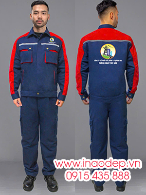 In đồng phục bảo hộ Công ty cổ phần xây dựng & thương mại Thống nhất Tây Bắc
