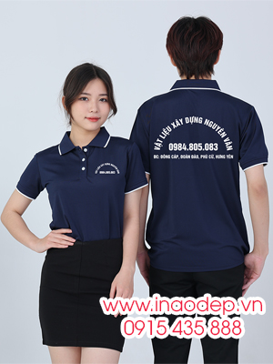 In áo phông Vật liệu xây dựng Nguyên Vân