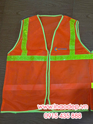 In áo gile lưới Công ty Lan Phuong