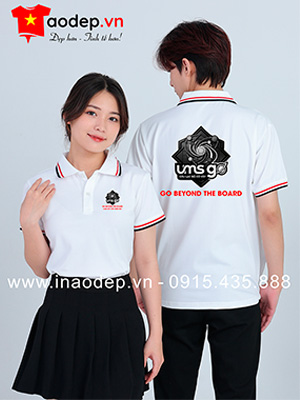 In áo phông Câu lạc bộ Cờ vây UMS Go beyond the board