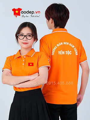 In áo phông Trường mầm non Nam Chính Yến Tộc