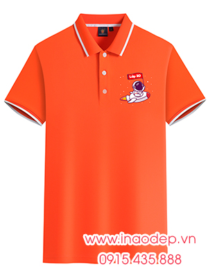 In áo Lớp 2D Học phải Nhất - Chơi phải Chất