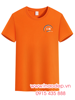 In áo Lớp 12B Trường THPT Cao Bá Quát - 35 năm Hành trình nối yêu thương