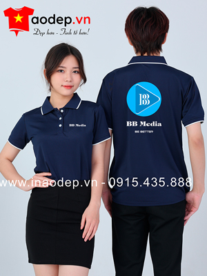 In áo phông đồng phục BB Media