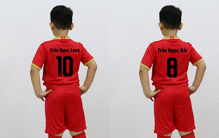In áo bóng đá trẻ em | In ao bong da