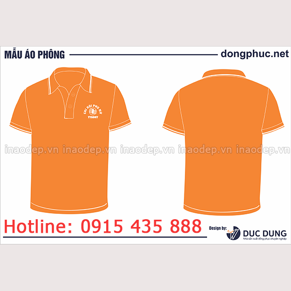 In áo Chi hội phụ nữ TTBĐKT | In ao cong ty