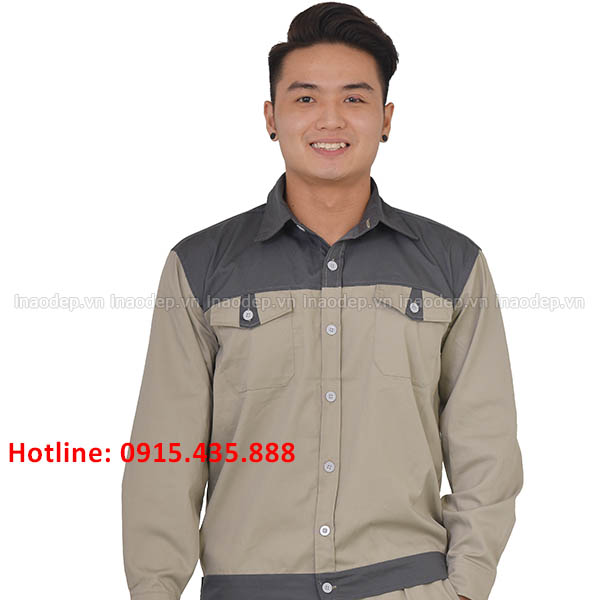 Đồng phục bảo hộ công ty BMF | Ao cong ty
