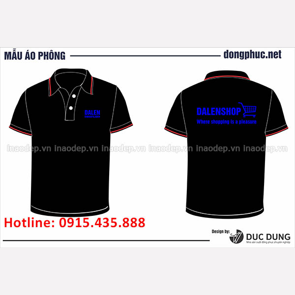 Áo công ty DalenShop | Ao cong ty