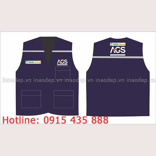 In áo công ty AGS HAGL Group | In ao cong ty