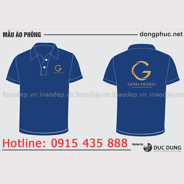 In áo công ty Genia Design | In ao cong ty