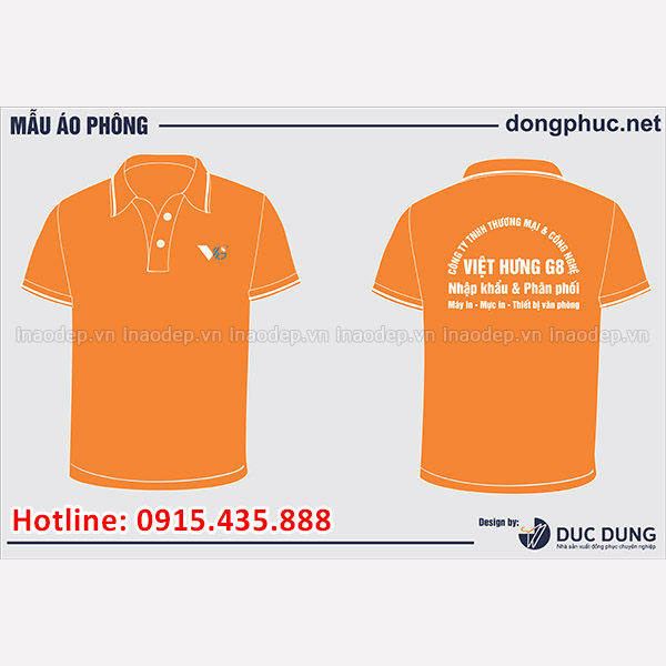 In áo công ty TNHH Thương mại & Công nghệ Việt Hưng G8 | In ao cong ty