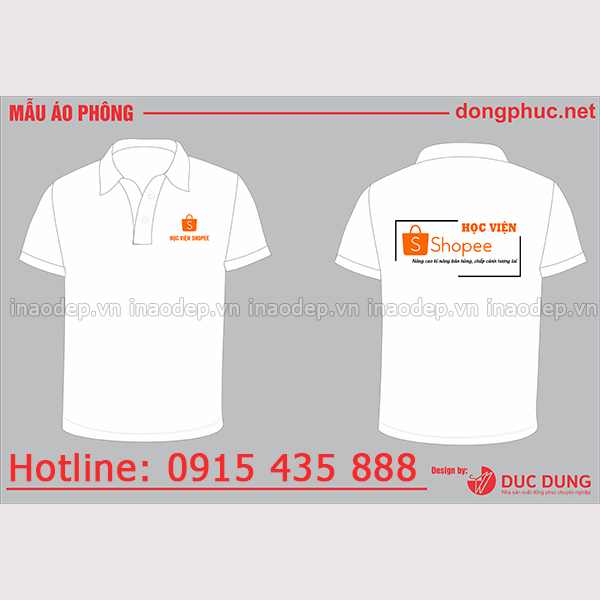In áo Học viện Shopee | In ao cong ty