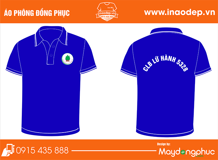 In áo phông CLB Lữ hành 5328 | In ao phong dong phuc